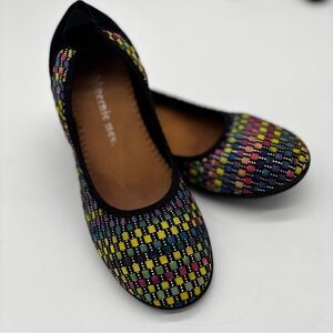 Bernie Mev Colorful Patterned Womens Flats 7.5 (39)